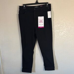 Black Tummy Control Jeans